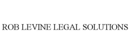 Mark drawing for ROB LEVINE LEGAL SOLUTIONS