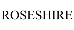 Mark drawing for ROSESHIRE