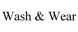 Mark drawing for WASH & WEAR