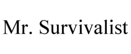 Mark drawing for MR. SURVIVALIST