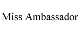 Mark drawing for MISS AMBASSADOR