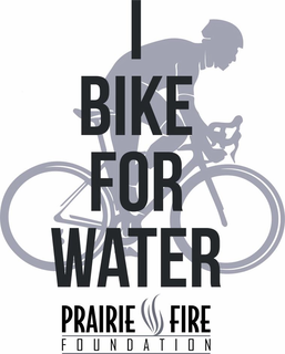 Mark drawing for I BIKE FOR WATER PRAIRIE FIRE FOUNDATION
