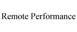 Mark drawing for REMOTE PERFORMANCE