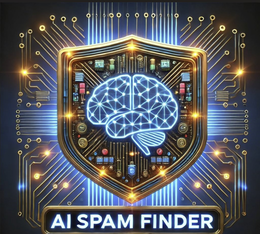 Mark drawing for AI SPAM FINDER