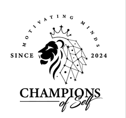 Mark drawing for CHAMPIONS OF SELF MOTIVATING MINDS SINCE 2024