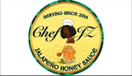 Mark drawing for SERVING SINCE 2014 CHEF JZ JALAPEÑO HONEY SAUCE