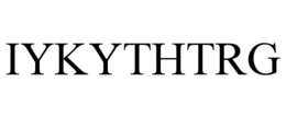 Mark drawing for IYKYTHTRG