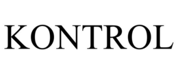 Mark drawing for KONTROL