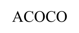 Mark drawing for ACOCO