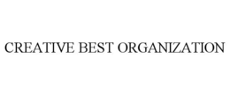 Mark drawing for CREATIVE BEST ORGANIZATION