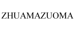 Mark drawing for ZHUAMAZUOMA