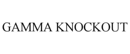 Mark drawing for GAMMA KNOCKOUT
