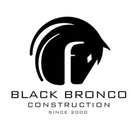 Mark drawing for F BLACK BRONCO CONSTRUCTION SINCE 2000