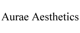 Mark drawing for AURAE AESTHETICS