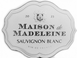 Mark drawing for 20 23 MAISON DE MADELEINE SAUVIGNON BLANC VIN DE FRANCE