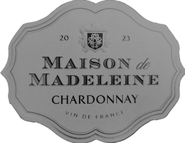 Mark drawing for 20 23 MAISON DE MADELEINE CHARDONNAY VIN DE FRANCE