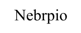 Mark drawing for NEBRPIO