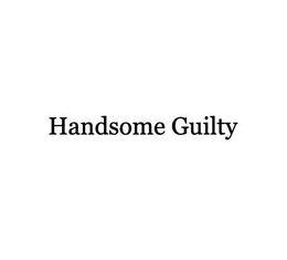 Mark drawing for HANDSOME GUILTY