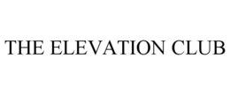 Mark drawing for THE ELEVATION CLUB