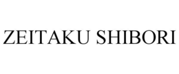 Mark drawing for ZEITAKU SHIBORI