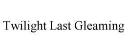 Mark drawing for TWILIGHT LAST GLEAMING