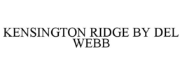 Mark drawing for KENSINGTON RIDGE BY DEL WEBB