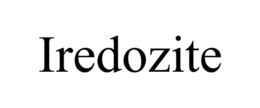 Mark drawing for IREDOZITE