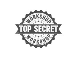 Mark drawing for WORKSHOP TOP SECRET WORKSHOP