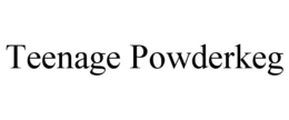 Mark drawing for TEENAGE POWDERKEG