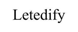 Mark drawing for LETEDIFY