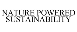 Mark drawing for NATURE POWERED SUSTAINABILITY