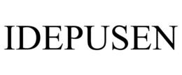 Mark drawing for IDEPUSEN