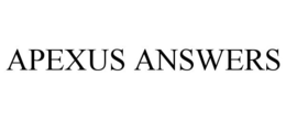 Mark drawing for APEXUS ANSWERS