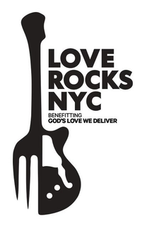 Mark drawing for LOVE ROCKS NYC BENEFITTING GOD'S LOVE WE DELIVER
