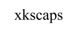 Mark drawing for XKSCAPS