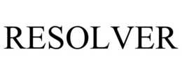 Mark drawing for RESOLVER