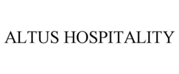 Mark drawing for ALTUS HOSPITALITY