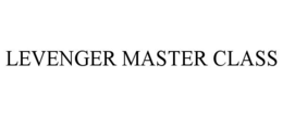 Mark drawing for LEVENGER MASTER CLASS
