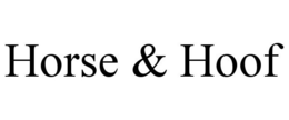 Mark drawing for HORSE & HOOF