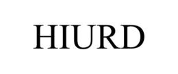 Mark drawing for HIURD