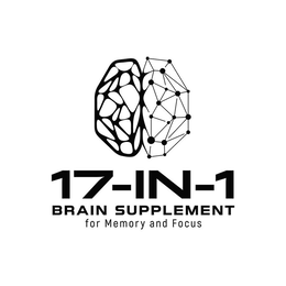 Mark drawing for 17-IN-1 BRAIN SUPPLEMENT FOR MEMORY AND FOCUS