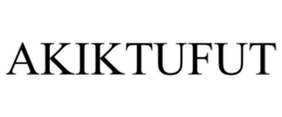 Mark drawing for AKIKTUFUT