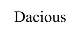 Mark drawing for DACIOUS
