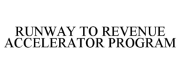 Mark drawing for RUNWAY TO REVENUE ACCELERATOR PROGRAM