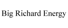 Mark drawing for BIG RICHARD ENERGY
