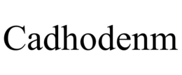 Mark drawing for CADHODENM