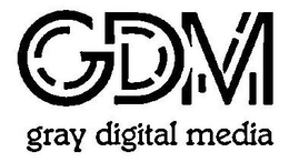 Mark drawing for GDM GRAY DIGITAL MEDIA
