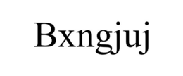 Mark drawing for BXNGJUJ