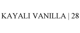 Mark drawing for KAYALI VANILLA | 28