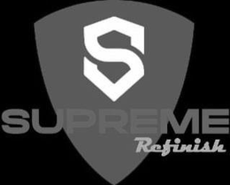 Mark drawing for S SUPREME REFINISH